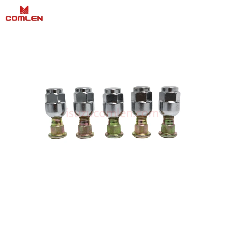 Untuk ISUZU TFR UCS Truck Wheel Nuts Wheel Stud Wheel Bolts 5423310040 5423310041 8942232000 8942232002 8972138710 5-42331004-0 5-42331004-1 8-94223200-0 8-9721387-0 8-94223200-2