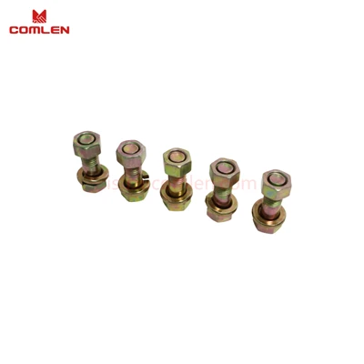 Qingling Isuzu Drive Shaft Flange Bolt (M10×1.25×2.8) Untuk ISUZU NKR TFR TFS 8971684580 8971684581 8980569480